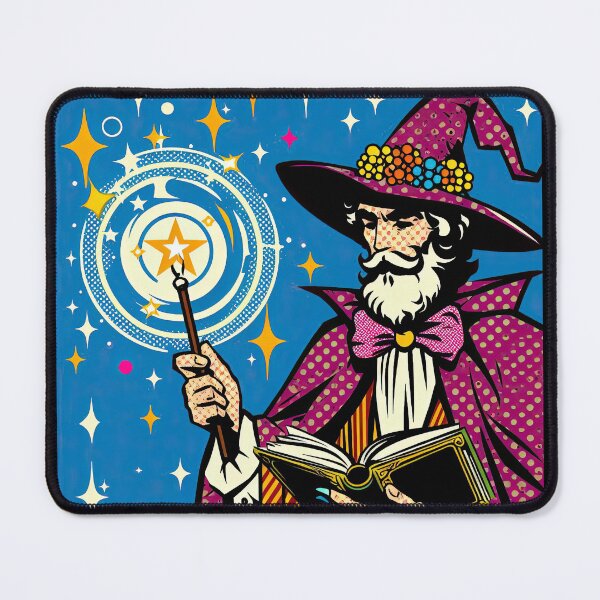 Item preview, Wizard Pop Art Style designed and sold by artofuniverse.