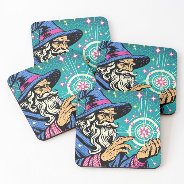 Item preview, Wizard Pop Art Style designed and sold by artofuniverse.