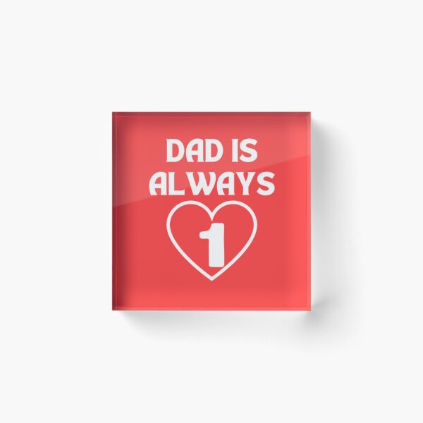 Item preview, Dad is always no. 1 designed and sold by Jimmybyjimmy.