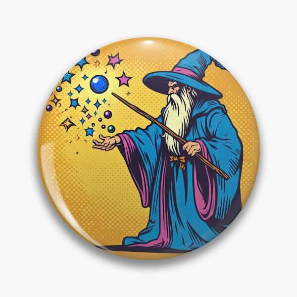 Item preview, Wizard Pop Art Style designed and sold by artofuniverse.
