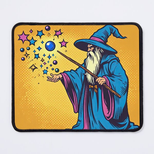Item preview, Wizard Pop Art Style designed and sold by artofuniverse.