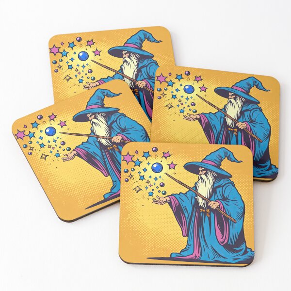 Item preview, Wizard Pop Art Style designed and sold by artofuniverse.