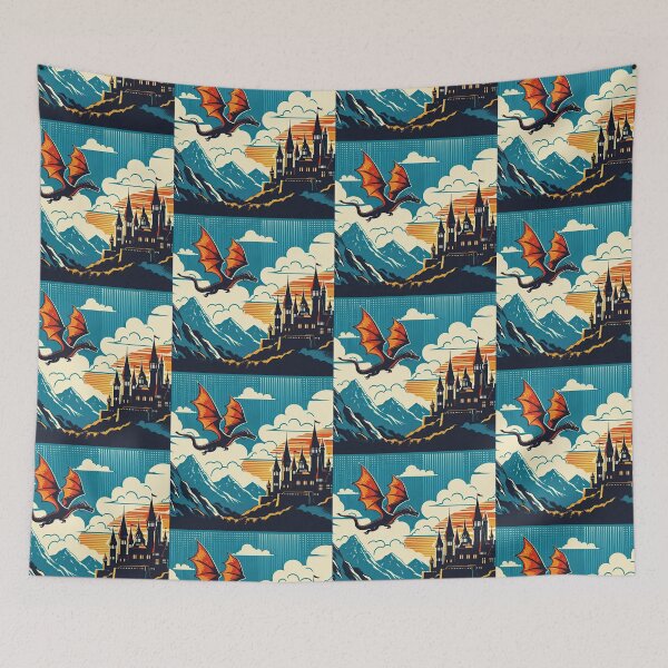 Item preview, Dragon Pop Art Style designed and sold by artofuniverse.