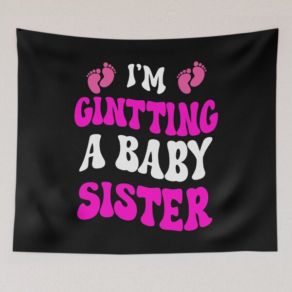 Item preview, Pregnancy Announcement Toddler I'm getting a Baby Sister  designed and sold by MizoX7.