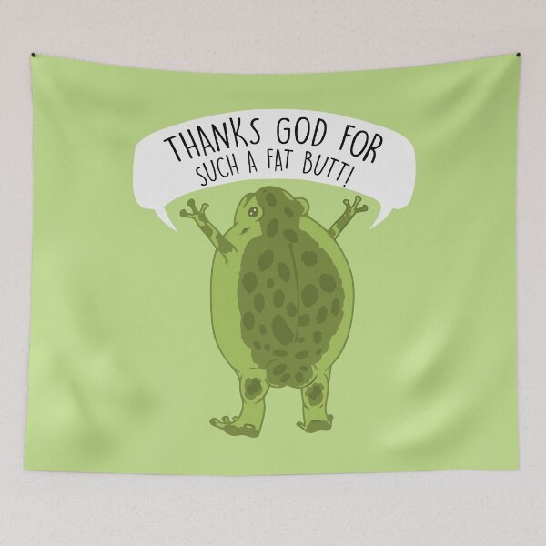 Item preview, Frog butt x frog butt designed and sold by The  Knick Knack Nook.