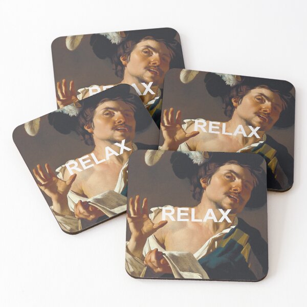 Item preview, Renaissance Portrait Painting + Fun Text Quote designed and sold by VoyagerVintage.