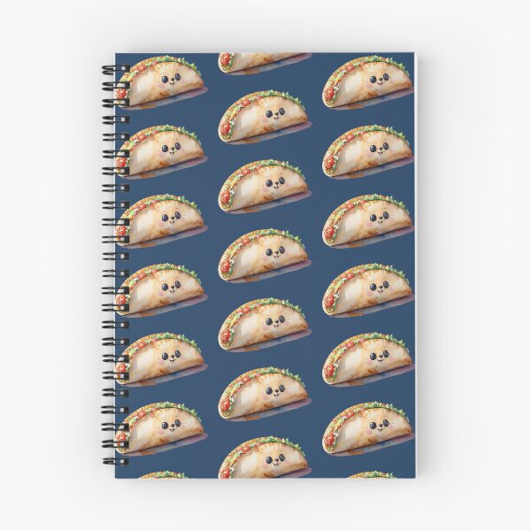 Item preview, Cute Happy Taco with a Smiling Face Design designed and sold by Slick-Waffles.