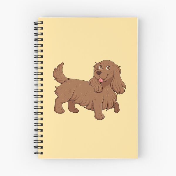 Aperçu de l'œuvre Mignon Sussex Spaniel créée et vendue par Dalmata's Spot.