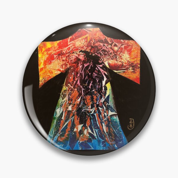 Item preview, Rainbow Kimono Art, Abstract Japanese Art, Colorful Experimental Asian Artwork, Unique Japanese Gifts, Creative Painting designed and sold by Windwalker Dreams Art.
