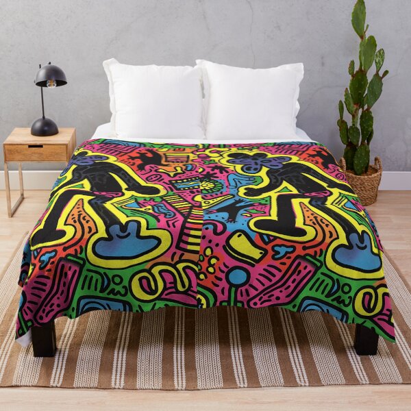 Item preview, Very colorful street art designed and sold by MidArtForge.