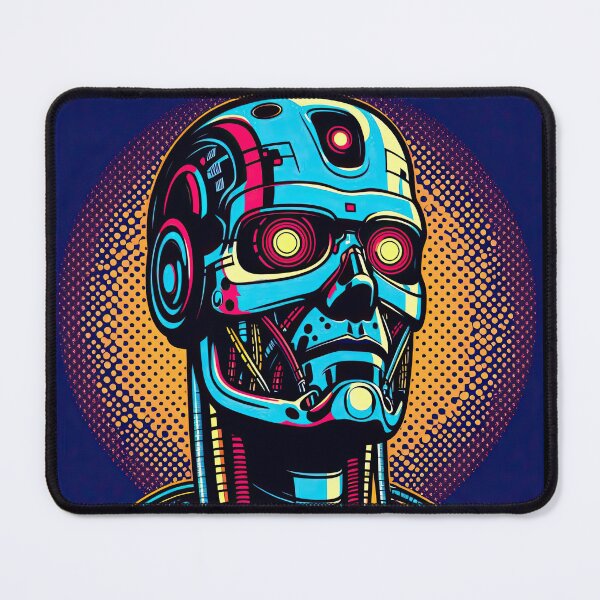 Item preview, Cyborg Pop Art Style designed and sold by artofuniverse.