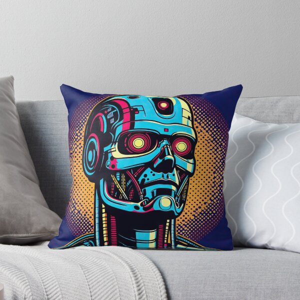 Item preview, Cyborg Pop Art Style designed and sold by artofuniverse.