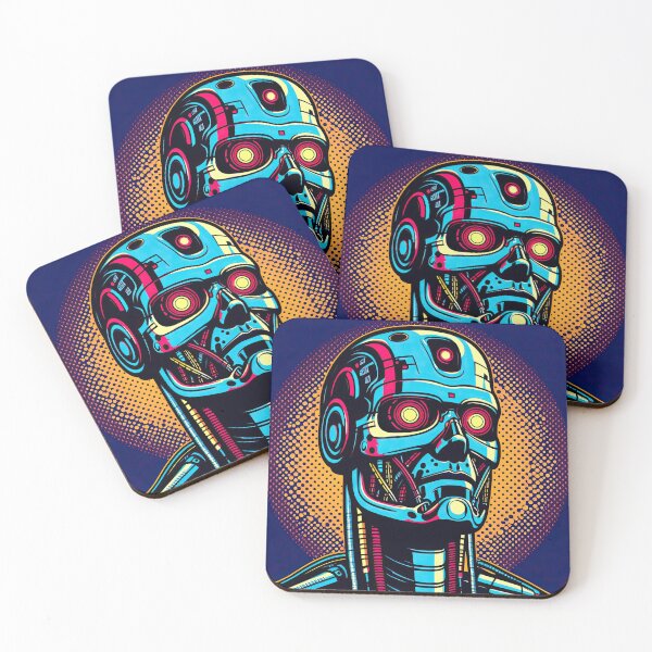 Item preview, Cyborg Pop Art Style designed and sold by artofuniverse.