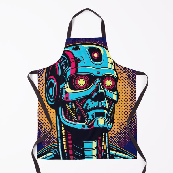 Item preview, Cyborg Pop Art Style designed and sold by artofuniverse.