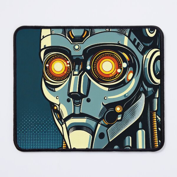 Item preview, Cyborg Pop Art Style designed and sold by artofuniverse.