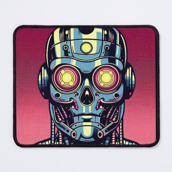 Item preview, Cyborg Pop Art Style designed and sold by artofuniverse.