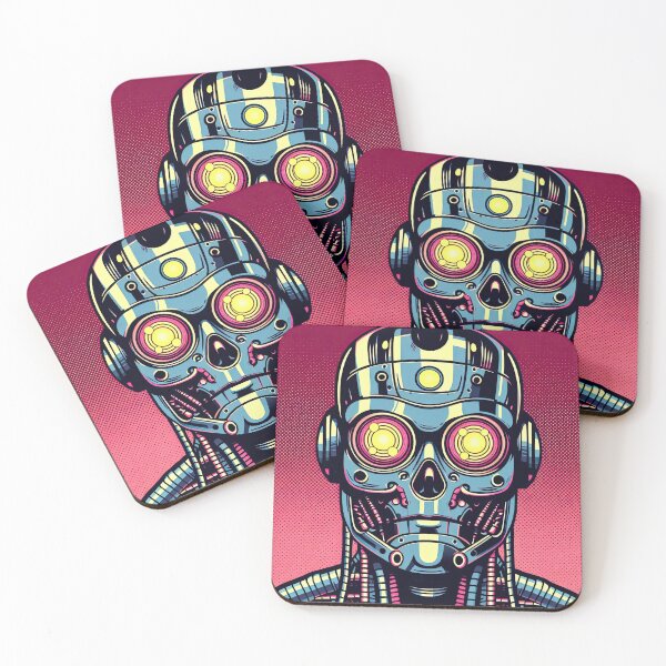 Item preview, Cyborg Pop Art Style designed and sold by artofuniverse.