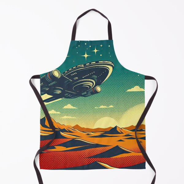 Item preview, Spaceship Pop Art Style designed and sold by artofuniverse.