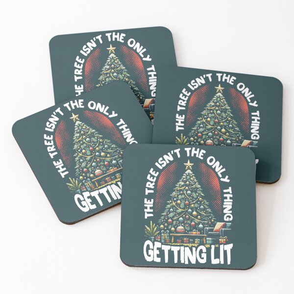 Item preview, Christmas Tree Drinking Joke Getting Lit designed and sold by Maljonic.