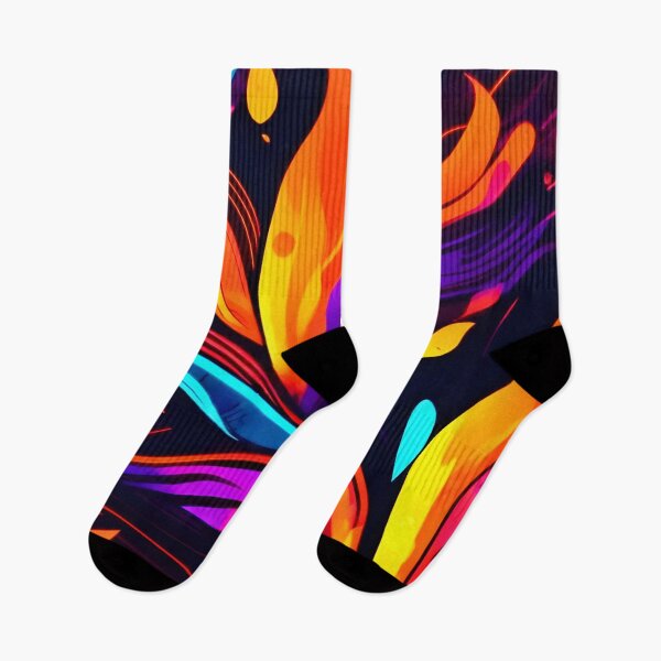 Artikelvorschau, Neon-Feuer-Design mit feurigen Symbolen entworfen und verkauft von Health And Fitness Posts e-Store.
