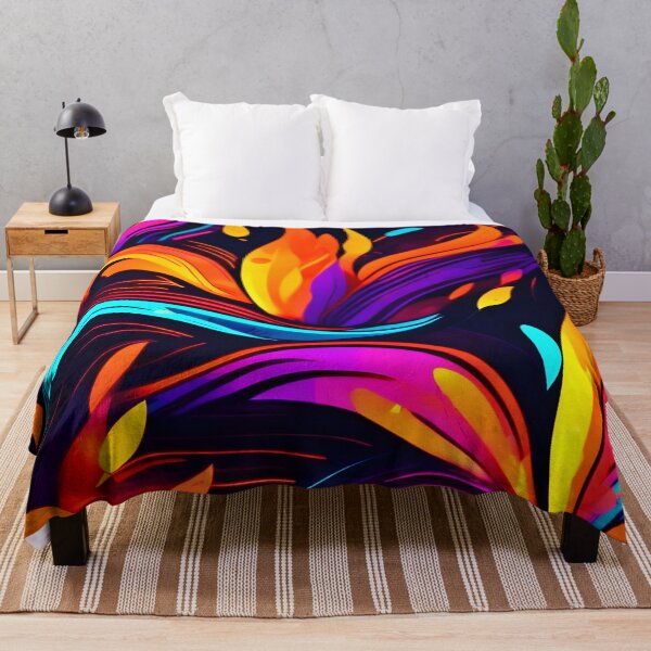 Item preview, Neon Fire Design with Fiery Icons designed and sold by Health And Fitness Posts e-Store.
