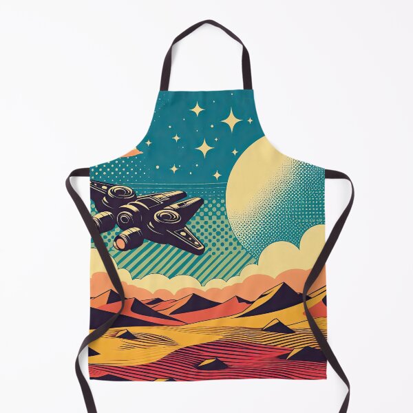 Item preview, Spaceship Pop Art Style designed and sold by artofuniverse.