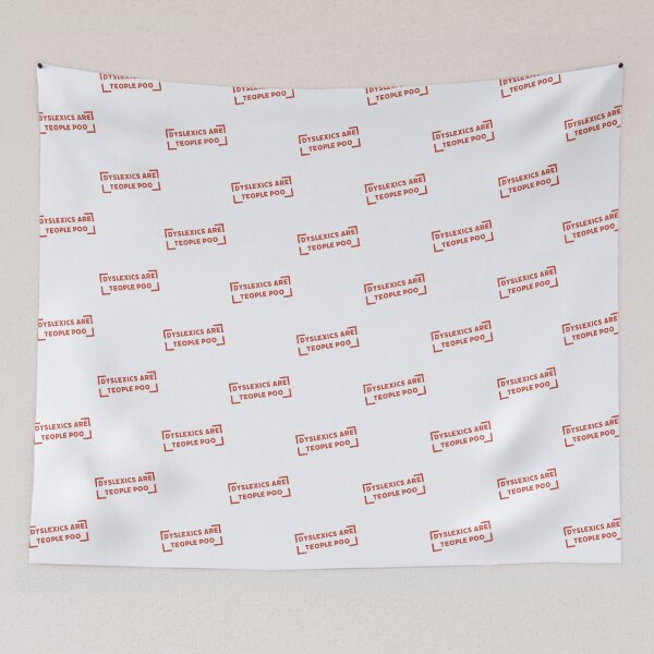 Item preview, Dyslexics Are Teople Poo designed and sold by ClanRaeDesign.