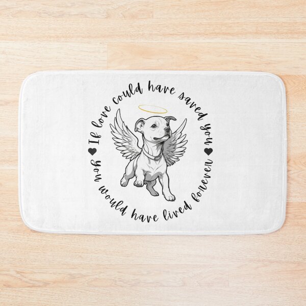 Item preview, If Love Could Have Saved You You Would Have Lived Forever Pitbull Dog Memorial designed and sold by FreeStyleTrend.