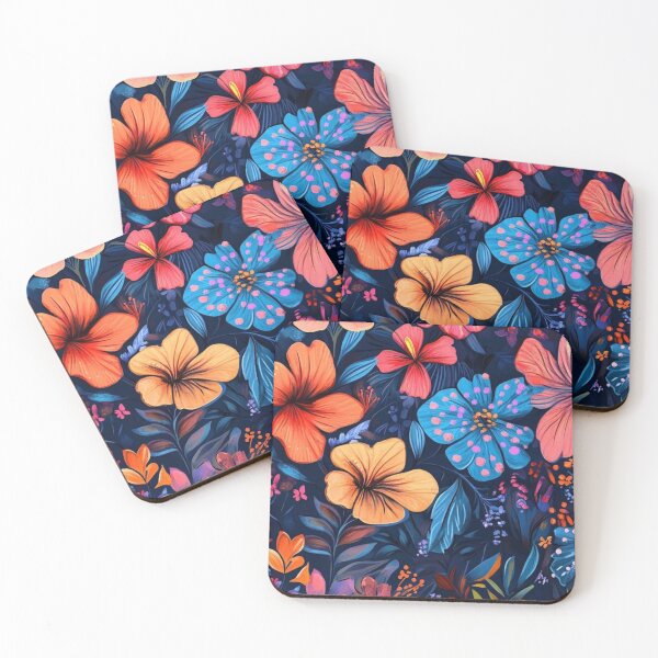 Item preview, Tropical Serenade Under the Midnight Sky designed and sold by GhadeerGhonaim.