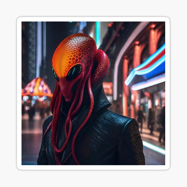Item preview, New Tokyo 2147 Octo-Pod street fashion designer “xalon” designed and sold by AlienZandTech.