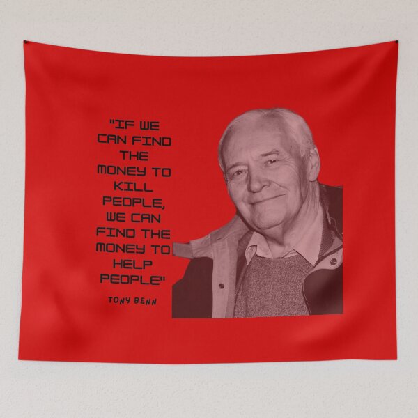 Item preview, Tony Benn Quote designed and sold by sourceoflife.