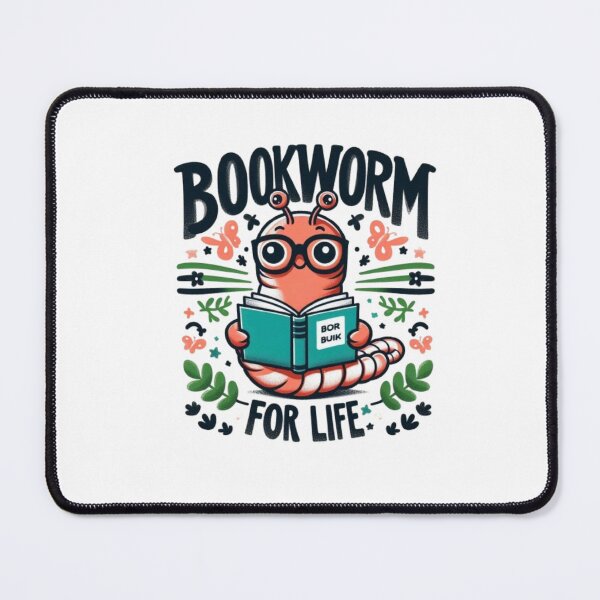 Item preview,  Bookworm for life designed and sold by Monem-RASH.