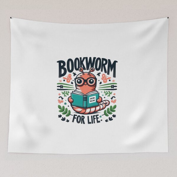 Item preview,  Bookworm for life designed and sold by Monem-RASH.