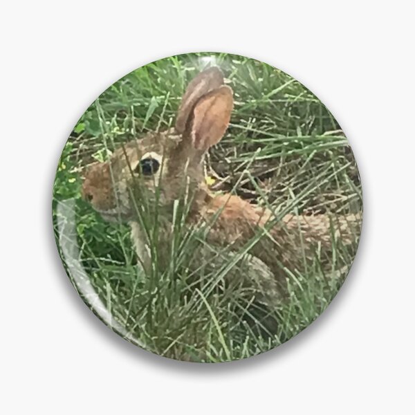 Item preview, Rabbit in grass  designed and sold by SaltyMonster.