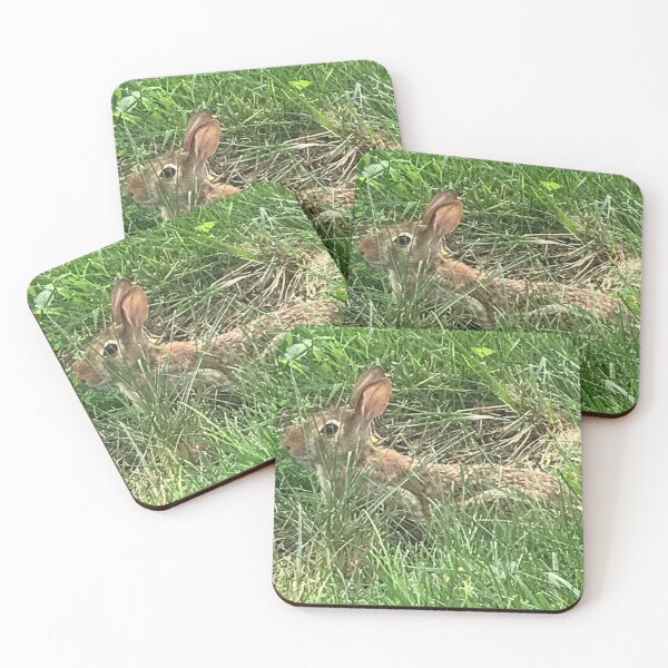 Item preview, Rabbit in grass  designed and sold by SaltyMonster.