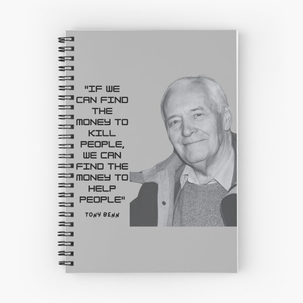 Item preview, Tony Benn Quote designed and sold by sourceoflife.