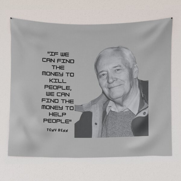Item preview, Tony Benn Quote designed and sold by sourceoflife.