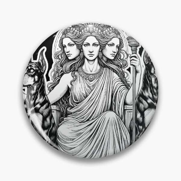 Item preview, Hecate: Goddess of Magic, Torches, and Canine Guardians designed and sold by tracydixon.