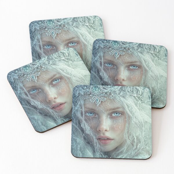 Item preview, Queen of the Winter Realms: An Enchanting Ice Sovereign designed and sold by oanaunciuleanu.