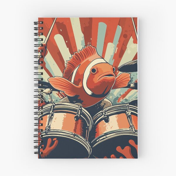 Item preview, Clown Fish: The Ocean Drummer designed and sold by WaveVisions.