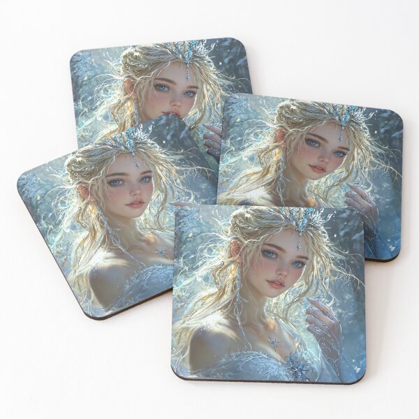 Item preview, Queen of the Winter Realms: An Enchanting Ice Sovereign designed and sold by oanaunciuleanu.