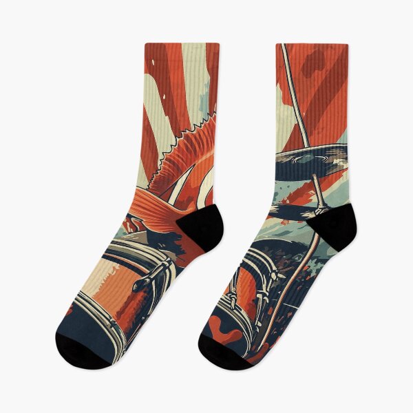 Item preview, Clown Fish: The Ocean Drummer designed and sold by WaveVisions.