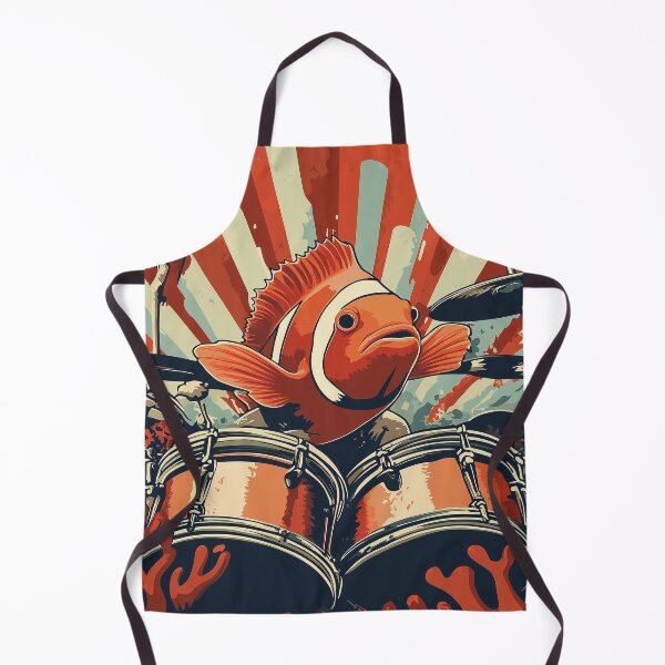 Item preview, Clown Fish: The Ocean Drummer designed and sold by WaveVisions.