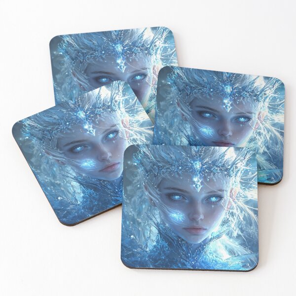 Item preview, Queen of the Winter Realms: An Enchanting Ice Sovereign designed and sold by oanaunciuleanu.