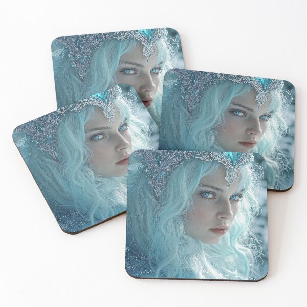 Item preview, Queen of the Winter Realms: An Enchanting Ice Sovereign designed and sold by oanaunciuleanu.