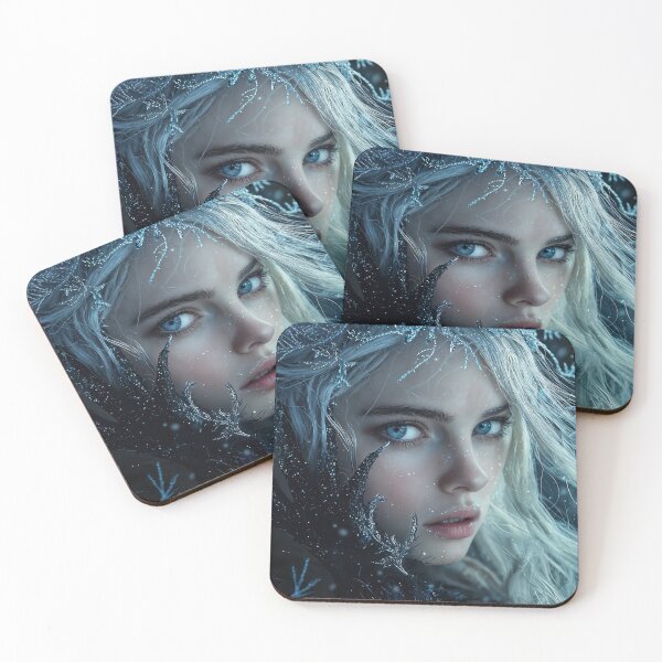 Item preview, Queen of the Winter Realms: An Enchanting Ice Sovereign designed and sold by oanaunciuleanu.