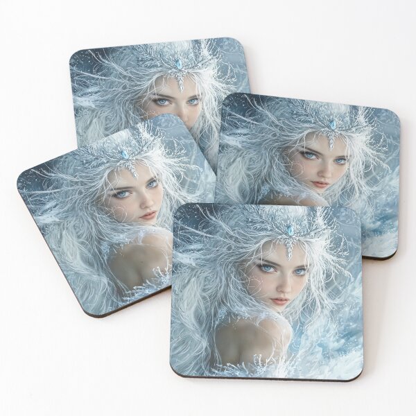 Item preview, Queen of the Winter Realms: An Enchanting Ice Sovereign designed and sold by oanaunciuleanu.