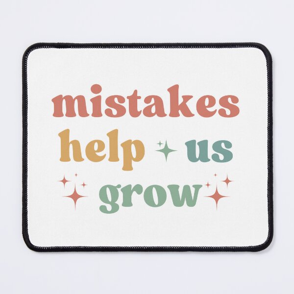 Item preview, Mistakes Help Us Grow,  Motivational designed and sold by faridman.