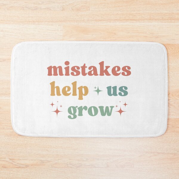 Item preview, Mistakes Help Us Grow,  Motivational designed and sold by faridman.