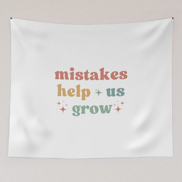 Item preview, Mistakes Help Us Grow,  Motivational designed and sold by faridman.